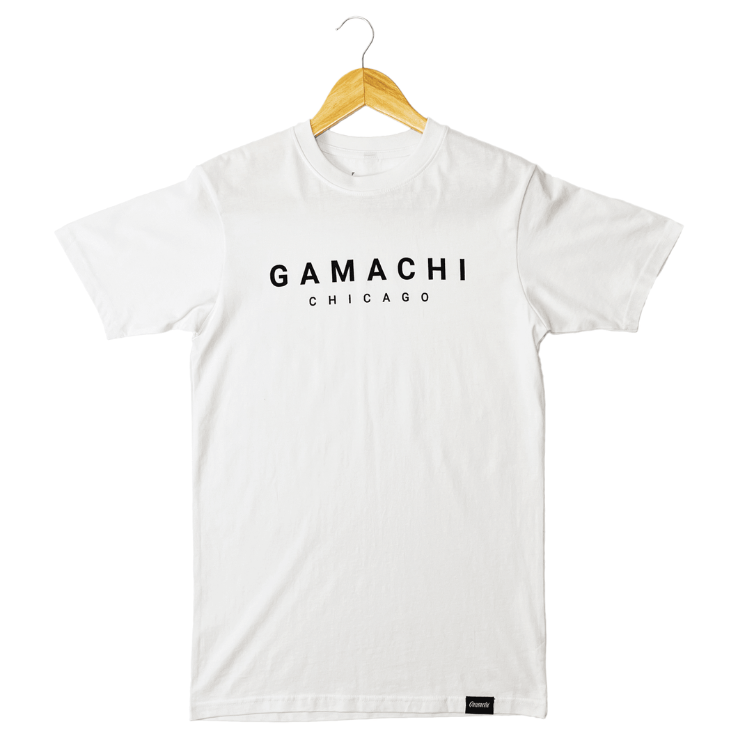 GAMACHI HEAVYWEIGHT T-SHIRT - WHITE - GAMACHI GOODS